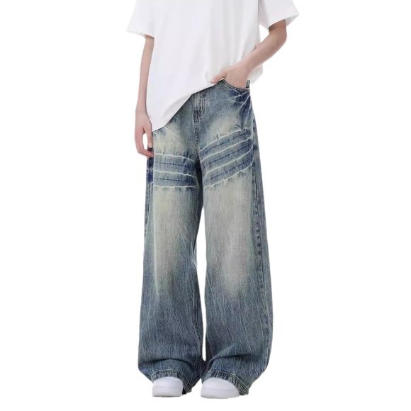 Loose Wide Leg Jeans American High Street - Image 2