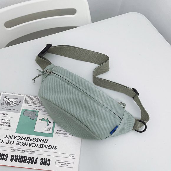 Pure Color All-matching Outdoor Pocket New Shoulder Bag - Image 4