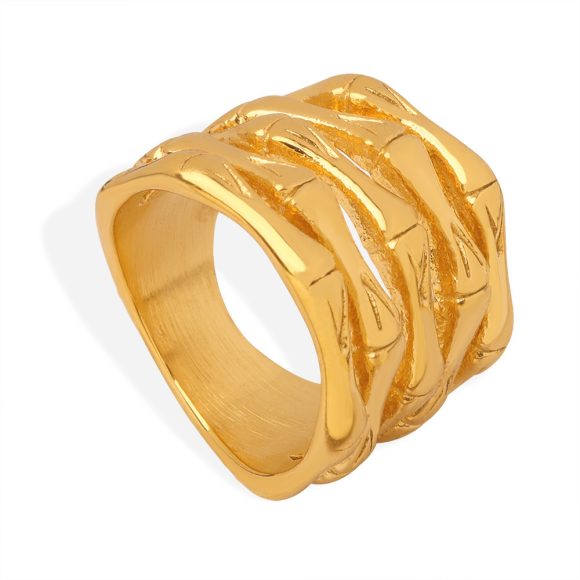 New Simple Multi-layer Bamboo Ring - Image 5