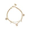 Niche Temperament Round Beads XINGX Shell Anklet - Image 6
