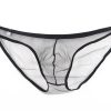 New See-through Fine Mesh Low Waisted Shorts - Image 5