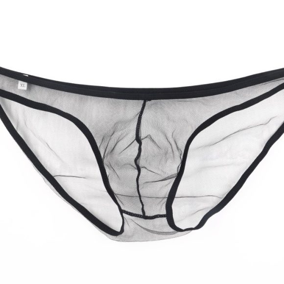 New See-through Fine Mesh Low Waisted Shorts - Image 5