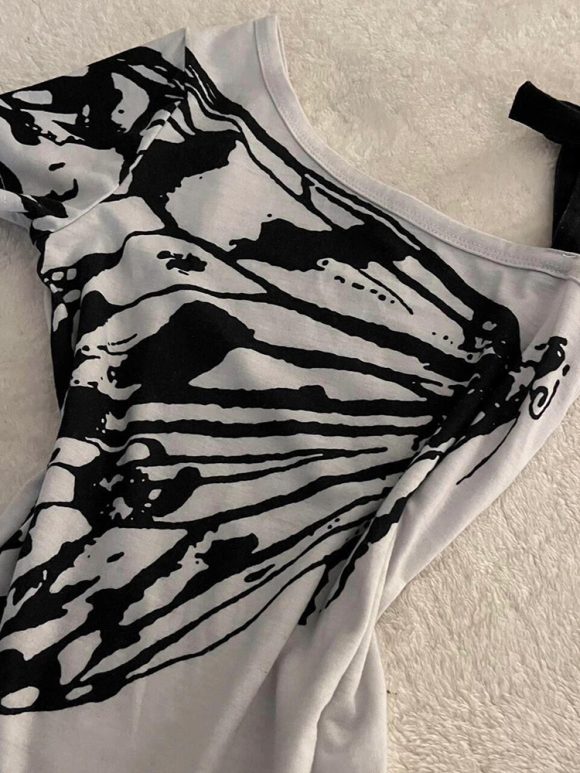 Women's American-style Shoulder Short Sleeve - Image 4