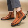 Martin Boots Men's High Top British Style Platform