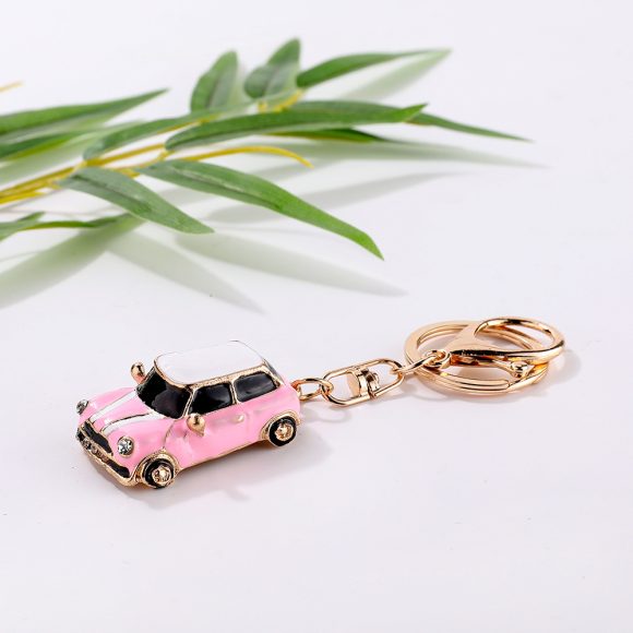 Fashion Cartoon Mini Car Men's Keychain - Image 5