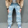 Men's Jeans Worn Stretch Slim Fit - Image 2
