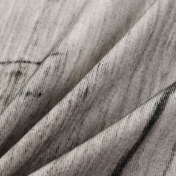Men's Washed And Worn Jeans - Image 4