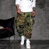 Retro High Street Camouflage Men Casual Working Pants - Image 4