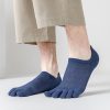Men's Thin Mesh Breathable Five Finger Invisible Socks