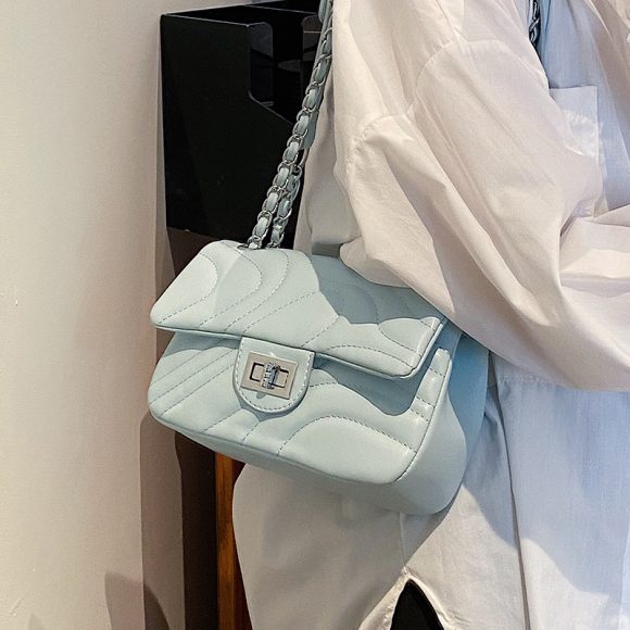 Chain Crossbody Bag Fashion Shoulder Small Square Bag - Image 8