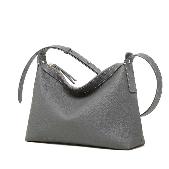 High-grade Sentong Qin All-match Special-interest Design Genuine Leather Shoulder Messenger Bag - Image 5