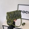 Western Style Snake Pattern Simple Stylish Textured Crossbody Bag - Image 7