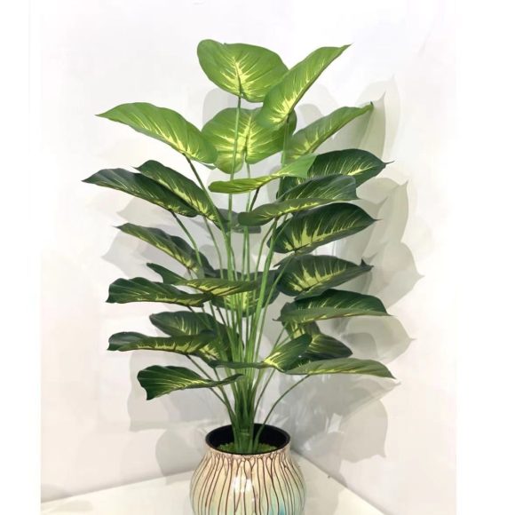 Simulation Green Plant 12-24 Head Beam Round Back Of Turtle Wall Decoration Garden - Image 7