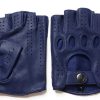 Riding Outdoor Leather Half Finger Sheepskin Gloves - Image 6