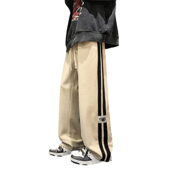 Men's Pants Autumn New Straight Loose Wide Leg Leisure Sports Pants - Image 6