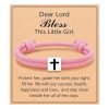 Simple Fashion Cross Milan Rope Braided Bracelet