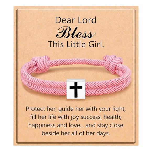 Simple Fashion Cross Milan Rope Braided Bracelet