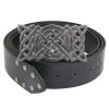 Viking Style Skateboard Buckle Embossed Rivet Belt - Image 3