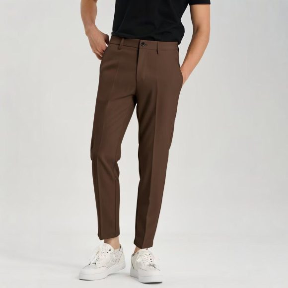 Men's Ankle Tied Pants Versatile Hong Kong Trend Men's Pants - Image 9
