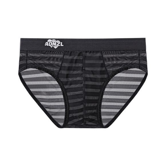 Men's Ice Silk Jacquard Briefs - Image 2
