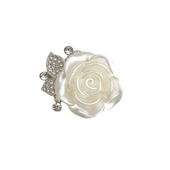 Diamond Rabbit Diy Ornament Accessories Diamond Studded By Hand Flower Phone Case - Image 3