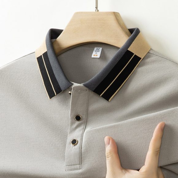 Men's Casual All-matching Summer Lapels Short Sleeve - Image 6