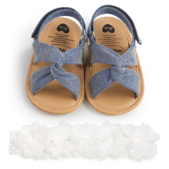 Spring And Summer Cross Baby Sandals - Image 3