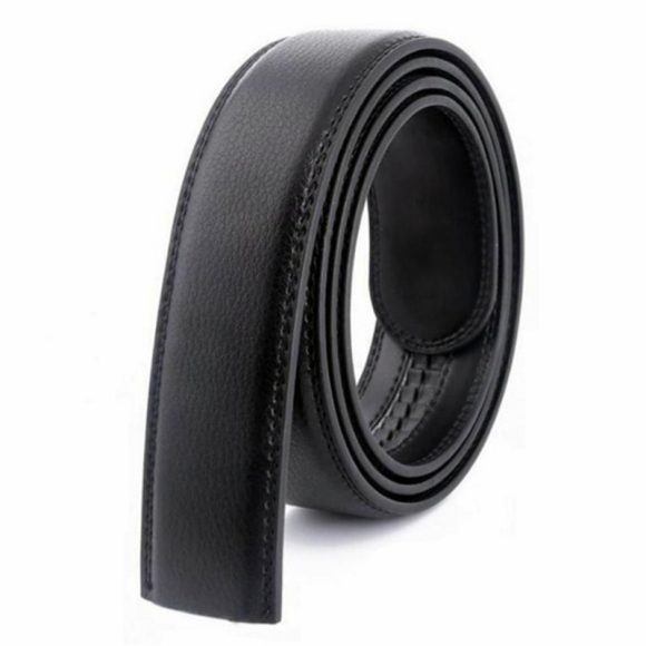 Men's Automatic Belt Body 3 5cm Genuine Leather Belt Without Buckle - Image 5