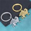 Fashion New Griffin Stainless Steel Anglo Pendant Keychain - Image 4