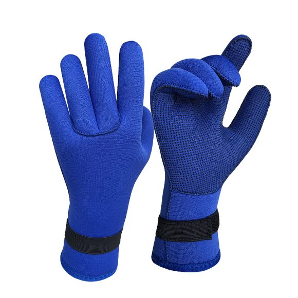 Women's Multi-color 3mm Diving Mittens Swimming Gloves - Image 9