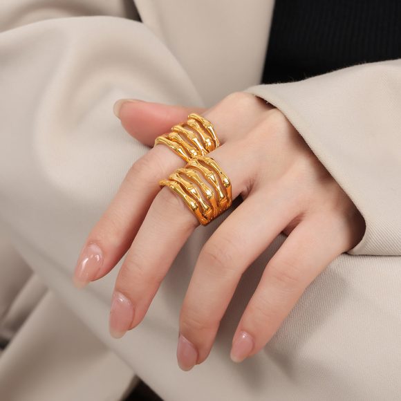 New Simple Multi-layer Bamboo Ring - Image 6