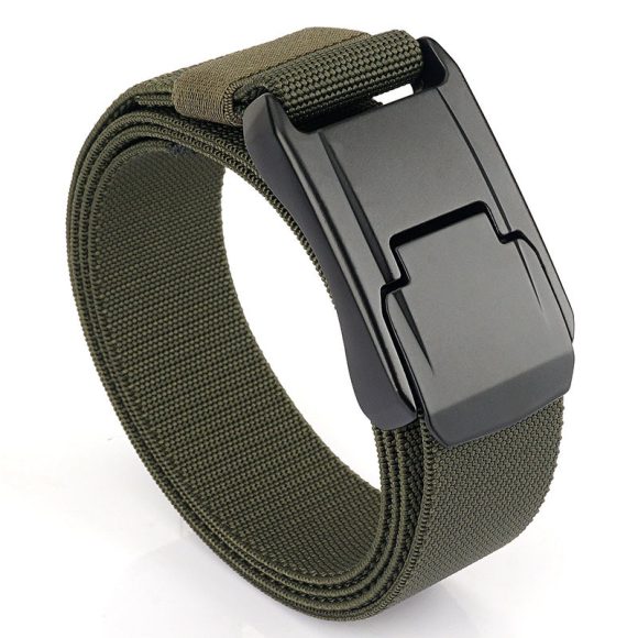Men's Tactical Belt Casual Weaving Elastic - Image 3