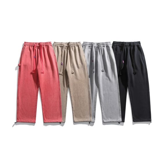 Retro Pure Color All-matching Casual Pants