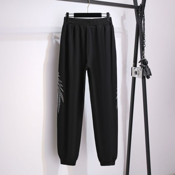 Casual Loose Exercise Ankle-tied Sweatpants - Image 5