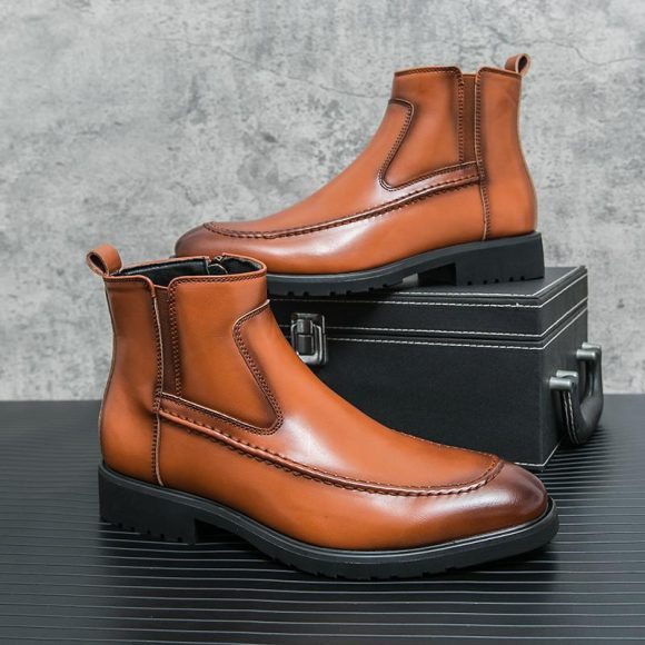 Martin Boots Men's High Top British Style Platform - Image 3