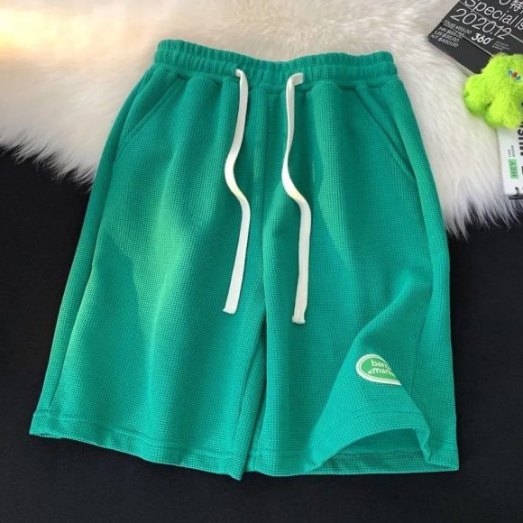 Waffle Shorts Straight Loose Sports Shorts Casual - Image 4
