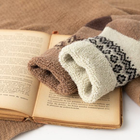 Men's And Women's British Style Extra Thick Thermal Socks - Image 2