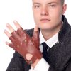 Winter Sheepskin Half Finger Gloves - Image 5