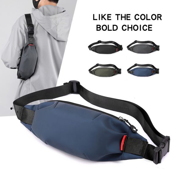 Men's Fashion Simple And Lightweight Mini Waist Bag - Image 4