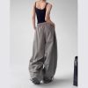 Men's And Women's Letter Embroidery Retro Paratrooper Pants - Image 5