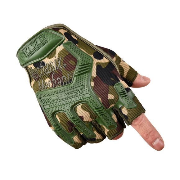 Men's Outdoor Sports Training Fitness Anti-slip Summer Cycling Gloves - Image 5