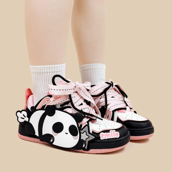 Casual Sports Skate Shoes Female Dopamine - Image 3