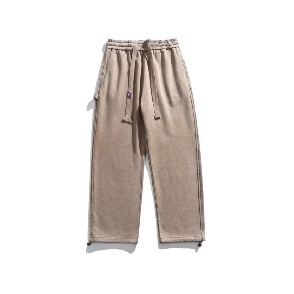 Retro Pure Color All-matching Casual Pants - Image 3