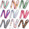 Gay Mobile Phone Lanyard Multiple Polyester Ribbon