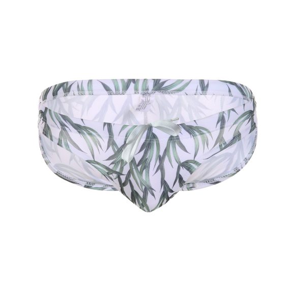 Sexy Print Swimming Trunks Plant Coconut Maple Leaf Trendy Beach Hot Spring Pants Multi-color - Image 7