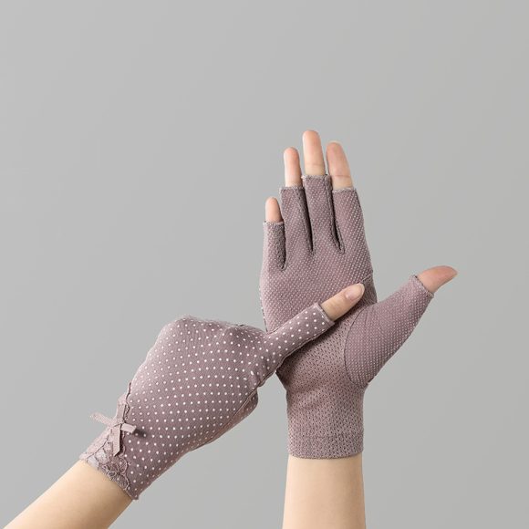 Cycling And Driving Anti-slip Touch Screen UV Protection Sun Protection Gloves - Image 3