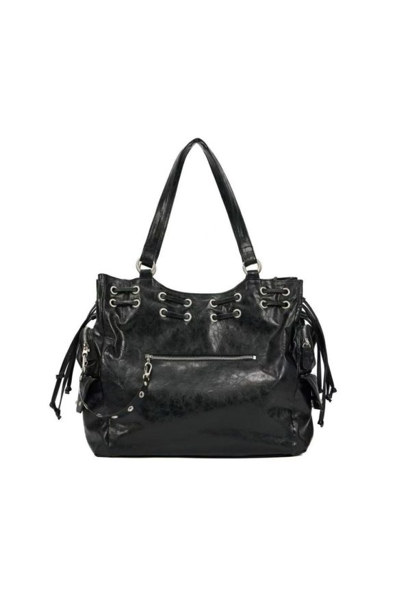 Female New Rivets Large-capacity Crossbody Bag - Image 6