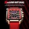 Fashion Design Waterproof New Quartz Square Watch - Image 2