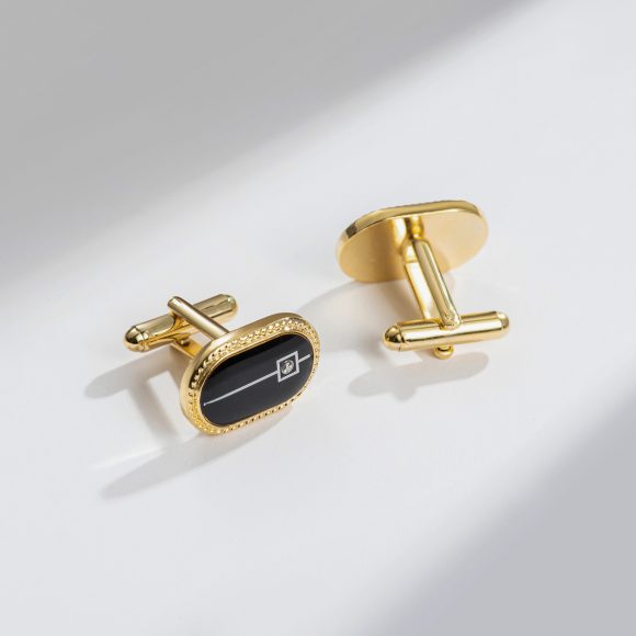 Daily Darcy New Retro Patch Copper Cufflinks - Image 3