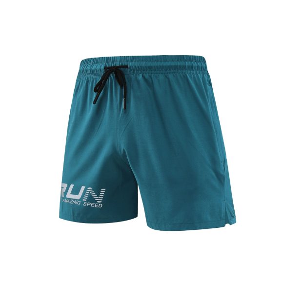 Sports Track And Field Men's Quick-drying Three-point Reflective Printing Fitness Sports Training Pant - Image 2